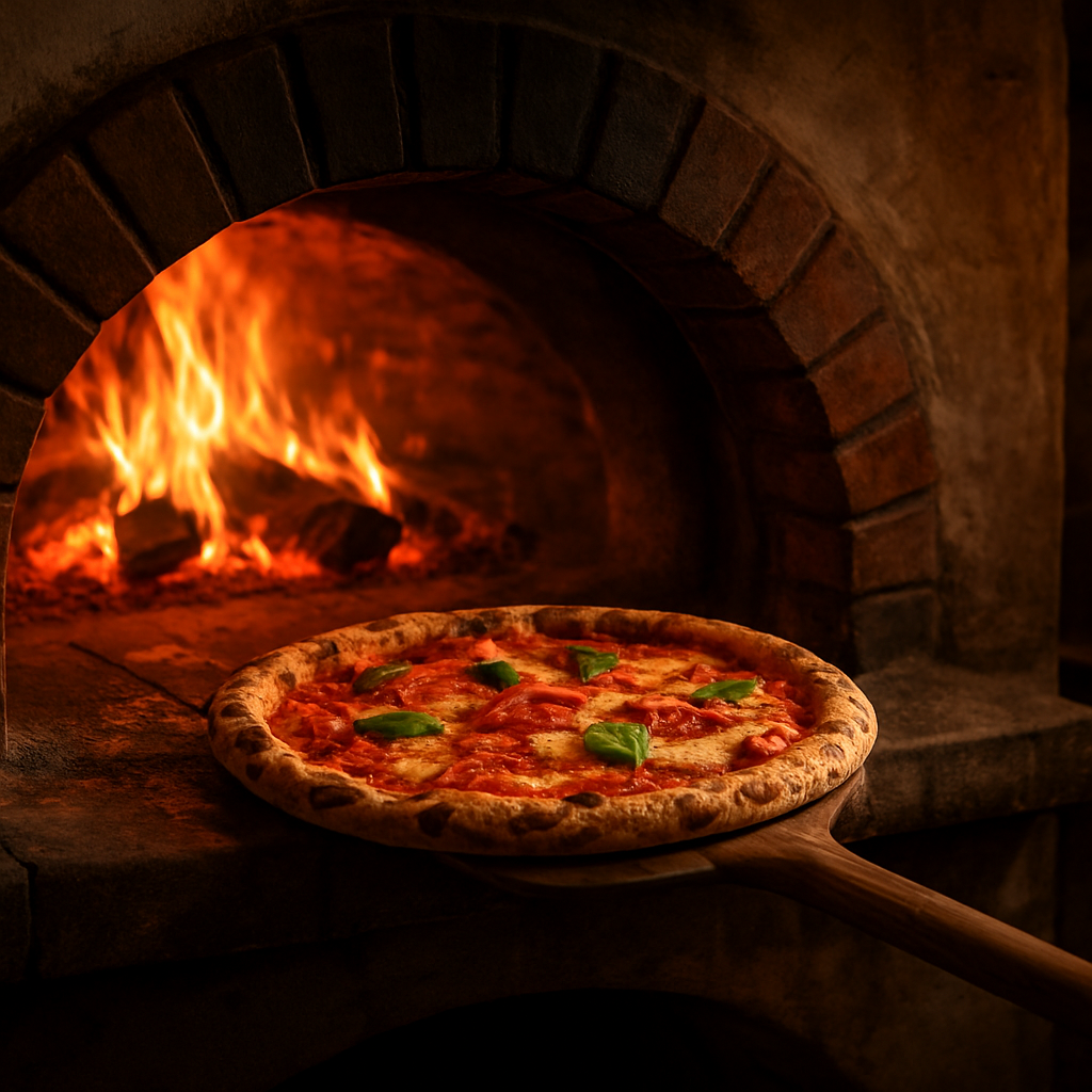 Nuestro horno de leña tradicional